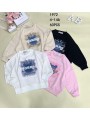 Bluza dzieciece rozm 4-14 lat, paczka 24szt,mix kolor