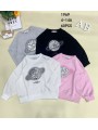Bluza dzieciece rozm 4-14 lat, paczka 24szt,mix kolor