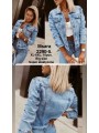 Kurtki Jeansowe damskie M'sara, size xl-6xl paczka 10szt,
