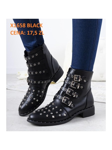Buty Botki Damskie (36-41, 12par)