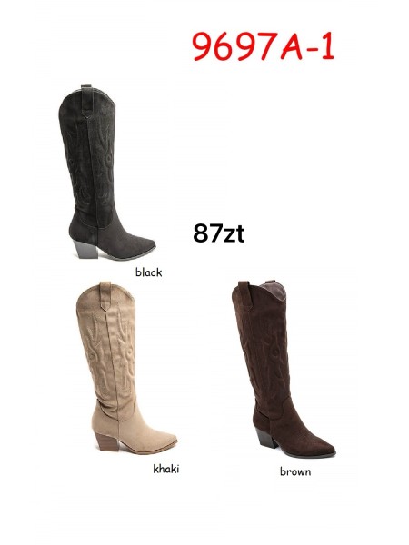 Buty Kozaki Damskie (36-41, 12par)