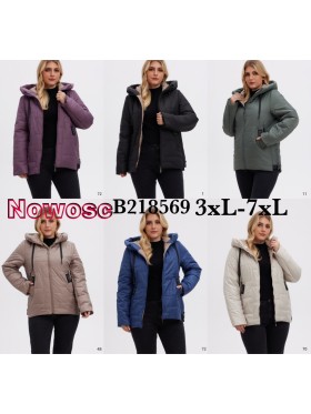 Kurtki damskie , Size 3-7xl,paczka 5szt,1 kolor