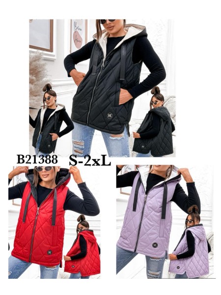 Kamizelki damskie , Size 3-7xl,paczka 5szt,1 kolor