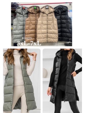 Kamizelki damskie , Size 3-7xl,paczka 5szt,1 kolor