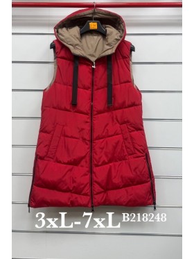 Kamizelki damskie , Size 3-7xl,paczka 5szt,1 kolor