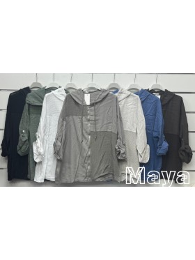 Bluzy damskie Włoskie , Size uni,paczka 6szt,mix kolor