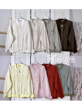 Bluzy damskie Włoskie , Size uni,paczka 6szt,mix kolor