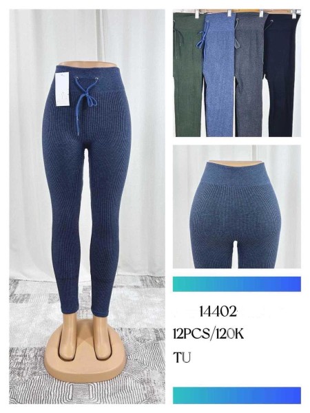 Legginsy damskie , Size uni,paczka 12szt,mix kolor