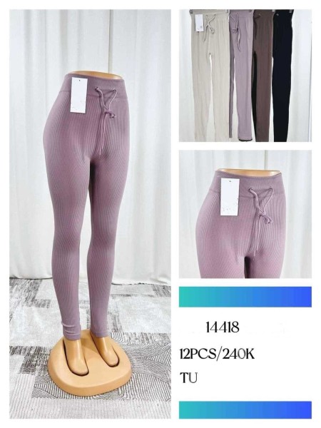 Legginsy damskie , Size uni,paczka 12szt,mix kolor