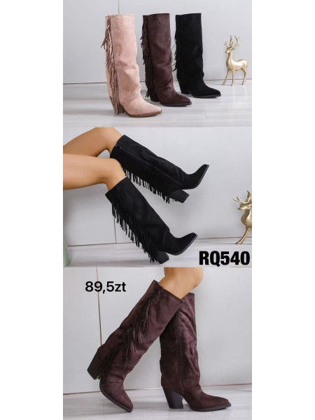 Buty Kozaki Damskie (36-41, 12par)