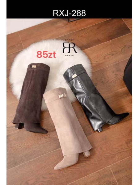 Buty Kozaki Damskie (36-41, 12par)