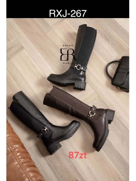 Buty Kozaki Damskie (36-41, 12par)