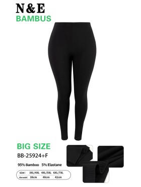 Legginsy damskie , Size 3-7xl, paczka 12szt ,1 kolor