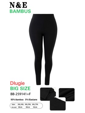 Legginsy damskie , Size 3-7xl, paczka 12szt ,1 kolor