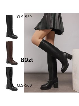 Buty Kozaki Damskie (36-41, 12par)