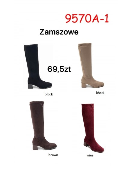 Buty Kozaki Damskie (36-41, 12par)