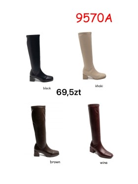 Buty Kozaki Damskie (36-41, 12par)