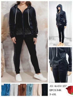 Komplety damskie , Size 3-6xl, paczka 12szt ,mix kolor