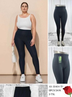 Legginsy damskie , Size 2-7xl, paczka 12szt ,1 kolor