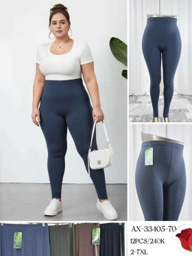 Legginsy damskie , Size 2-7xl, paczka 12szt ,mix kolor