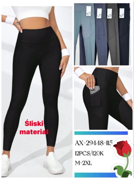 Legginsy damskie , Size m-2xl, paczka 12szt ,mix kolor