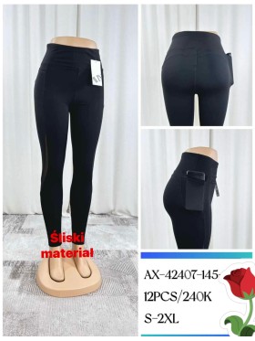 Legginsy damskie , Size s-2xl, paczka 12szt ,1 kolor