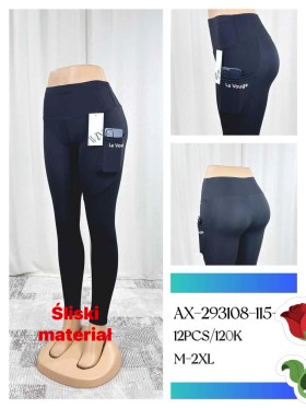 Legginsy damskie , Size m-2xl, paczka 12szt ,1 kolor