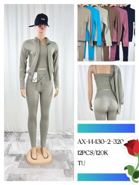Komplety damskie , Size uni, paczka 12szt ,mix kolor