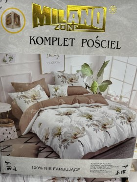 Komplet pościeli 5D 100% satyna - bawełna  4 Częściowy  Rozmiar : 200/220cm