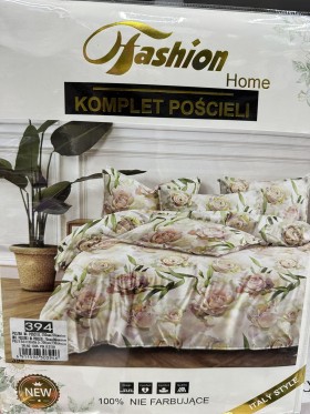 Komplet pościeli 5D 100% satyna - bawełna  4 Częściowy  Rozmiar : 200/220cm