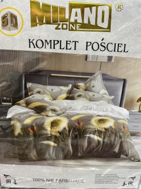 Komplet pościeli 5D 100% satyna - bawełna  4 Częściowy  Rozmiar : 200/220cm