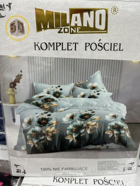 Komplet pościeli 5D 100% satyna - bawełna  4 Częściowy  Rozmiar : 200/220cm
