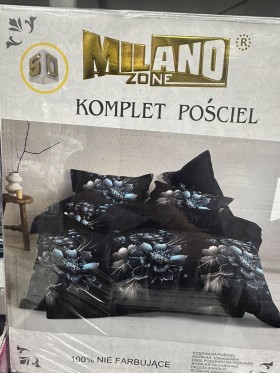 Komplet pościeli 5D 100% satyna - bawełna  4 Częściowy  Rozmiar : 200/220cm