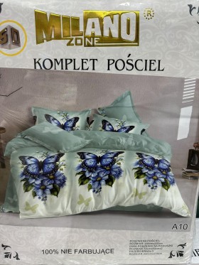 Komplet pościeli 5D 100% satyna - bawełna  4 Częściowy  Rozmiar : 200/220cm