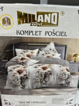 Komplet pościeli 5D 100% satyna - bawełna  4 Częściowy  Rozmiar : 200/220cm