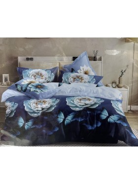 Komplet pościeli 5D 100% satyna - bawełna  4 Częściowy  Rozmiar : 160/200cm