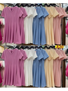 Sukienki damskie wloskie , Size uni,paczka 6szt,mix kolor