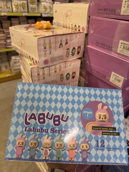 ZABAWKI labubu,12SZT/PACZKA,KOLOR JAK NA ZDZIĘCIU