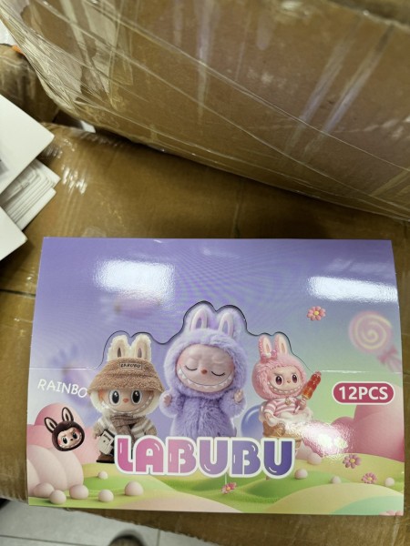 ZABAWKI labubu,12SZT/PACZKA,KOLOR JAK NA ZDZIĘCIU