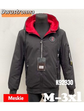 Kurtki MĘSKA, Size m-3xl,paczka 5szt,1kolor