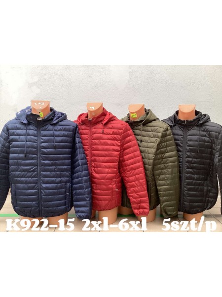 Kurtki MĘSKA, Size 2xl-6xl,paczka 5szt,1kolor
