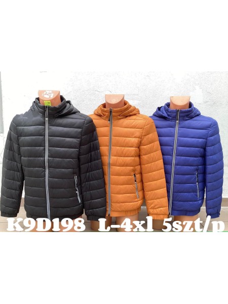 Kurtki MĘSKA, Size l-4xl,paczka 5szt,1kolor