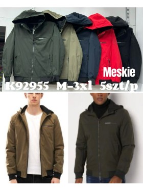 Kurtki MĘSKA, Size m-3xl,paczka 5szt,1kolor