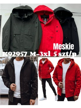 Kurtki MĘSKA, Size m-3xl,paczka 5szt,1kolor