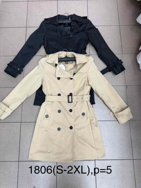 Płaszcz damskie, Size s-2xl,paczka 5szt,1kolor
