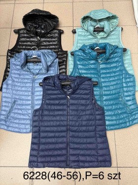 Kamizelki  damskie, Size 46-56,paczka 6szt,1kolor