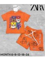 Komplet dzieciece rozm 6-24M, paczka 5szt,1 kolor