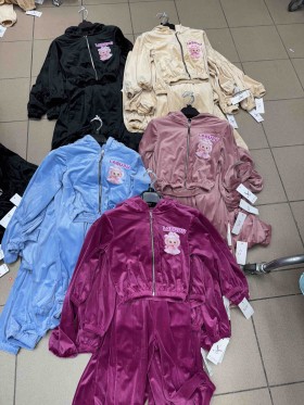 Komplet dzieciece rozm 4-14 lat, paczka 6szt,1 kolor