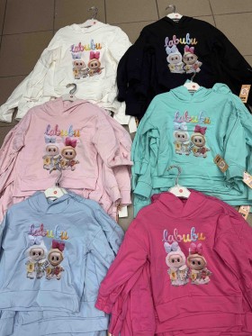 Bluza dzieciece rozm 4-14 lat, paczka 6szt,1 kolor
