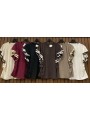 Bluzki damskie wloskie, Size uni,paczka 6szt,mix kolor